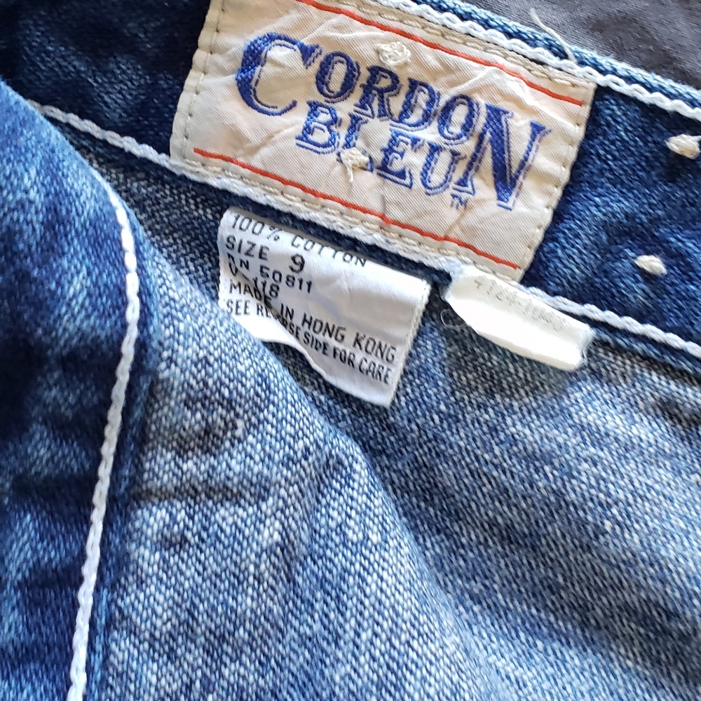 80's Cordon Bleu - Size 9 Jeans - Designer Jean Days